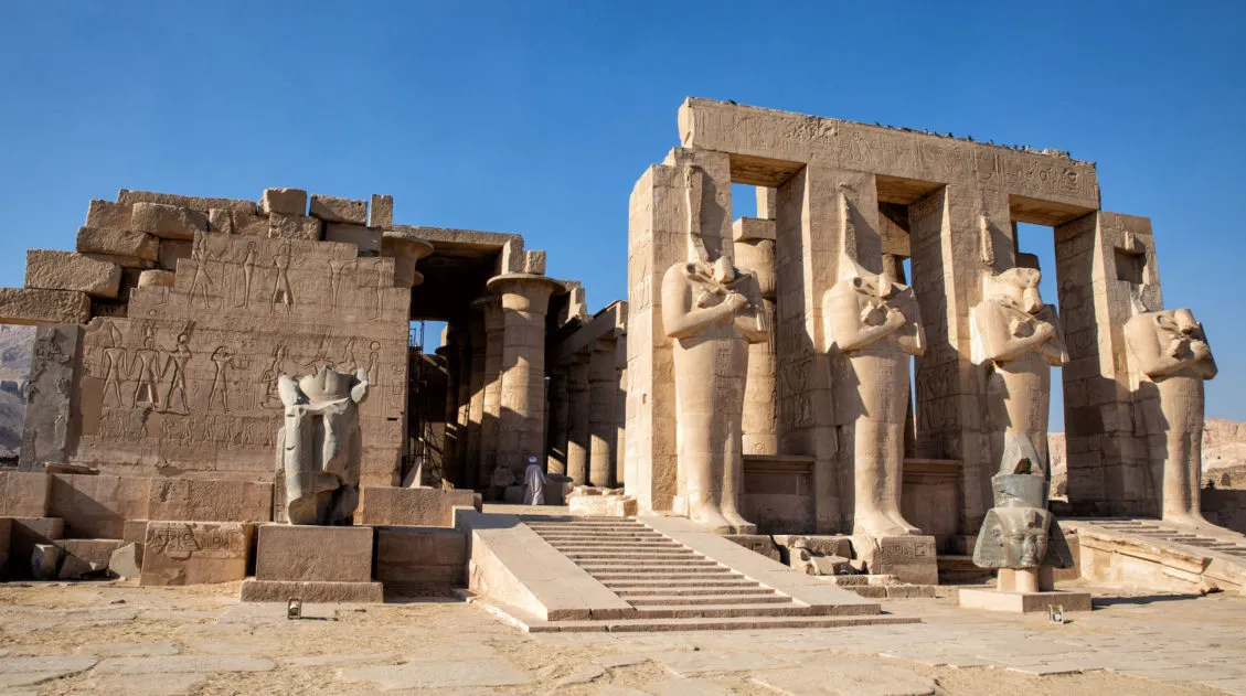 Ramesseum-1129x631Valley of the Kings, Hatshepsut & Colossi of Memnon Day Tour