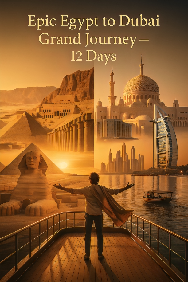 Epic Egypt to Dubai Grand Journey – 12 Days